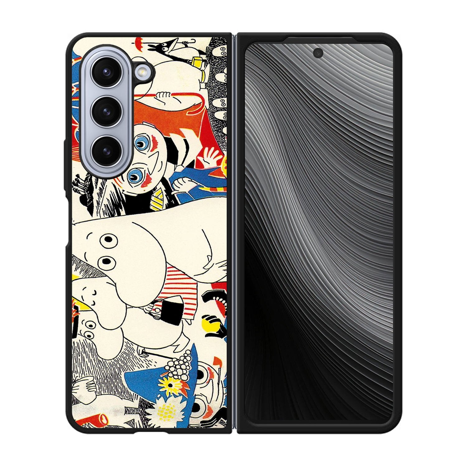 Moomins Comic Case Samsung Galaxy z Fold 5 5G BC2073