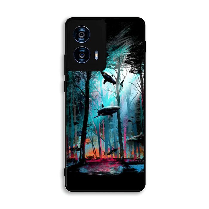 Shark Forest Motorola Moto G Power 5G 2024 Case BC2052