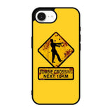 Zombie Crossing Sign iPhone 16e Case BC1977