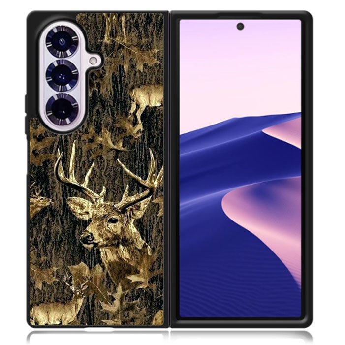 Deer Hunting Camo Samsung Galaxy Z Fold 7 5G Case BC2193