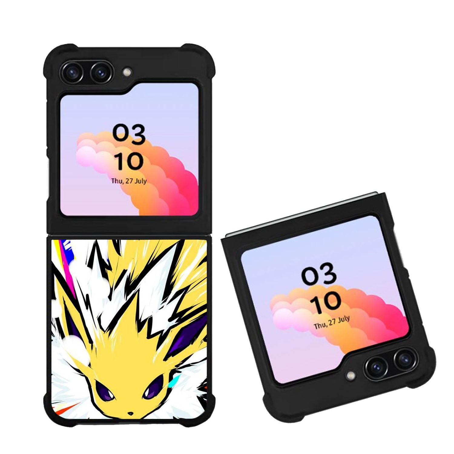 Pokemon Eevee Jolteon Case Samsung Galaxy Z Flip 5 5G BC2022