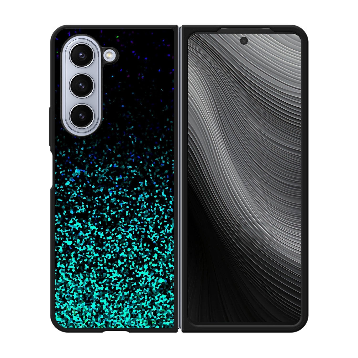 Mint Sparkle Case Samsung Galaxy z Fold 5 5G BC2068