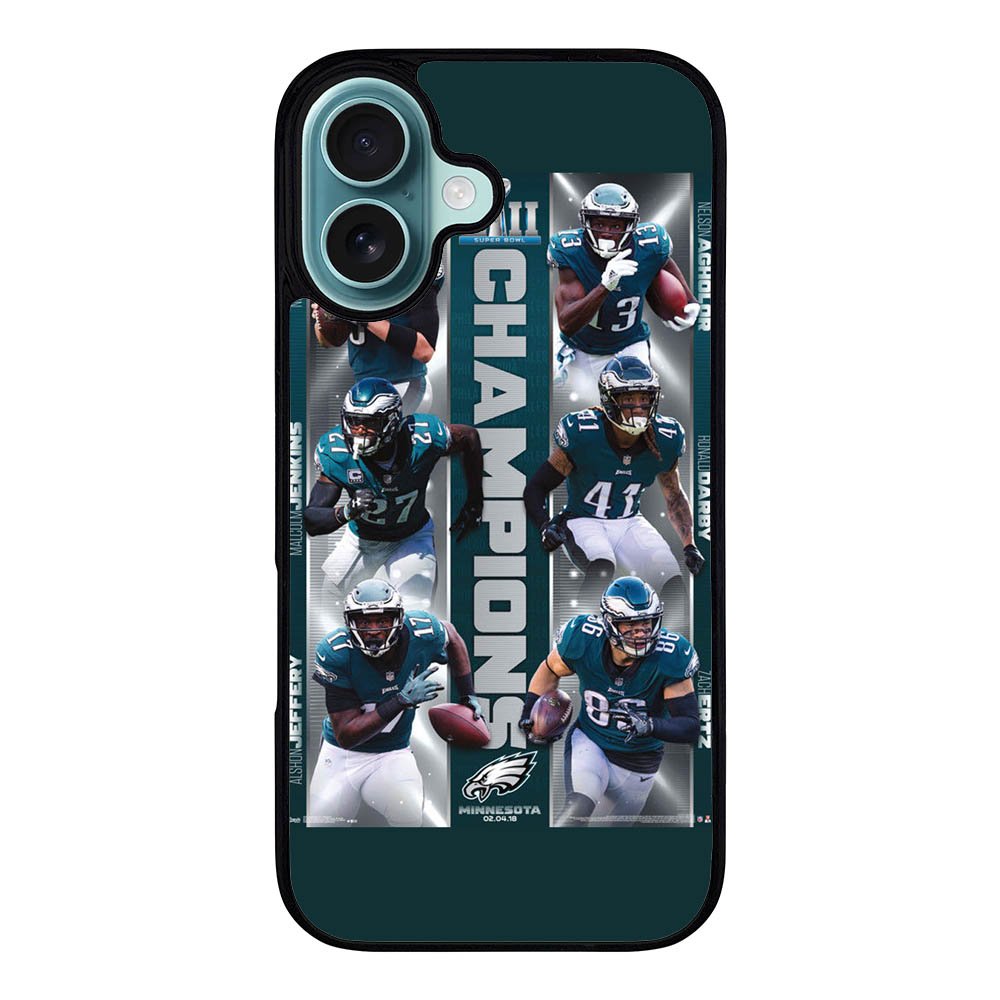 Philadelphia Eagles Super Bowl Case iPhone 16 Plus BC2112
