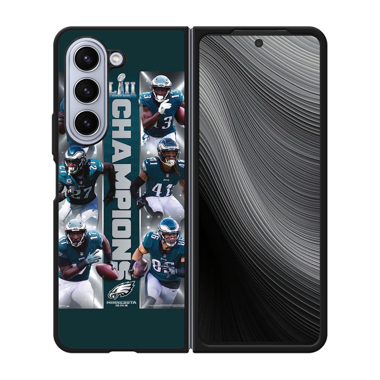 Philadelphia Eagles Super Bowl Case Samsung Galaxy z Fold 5 5G BC2112