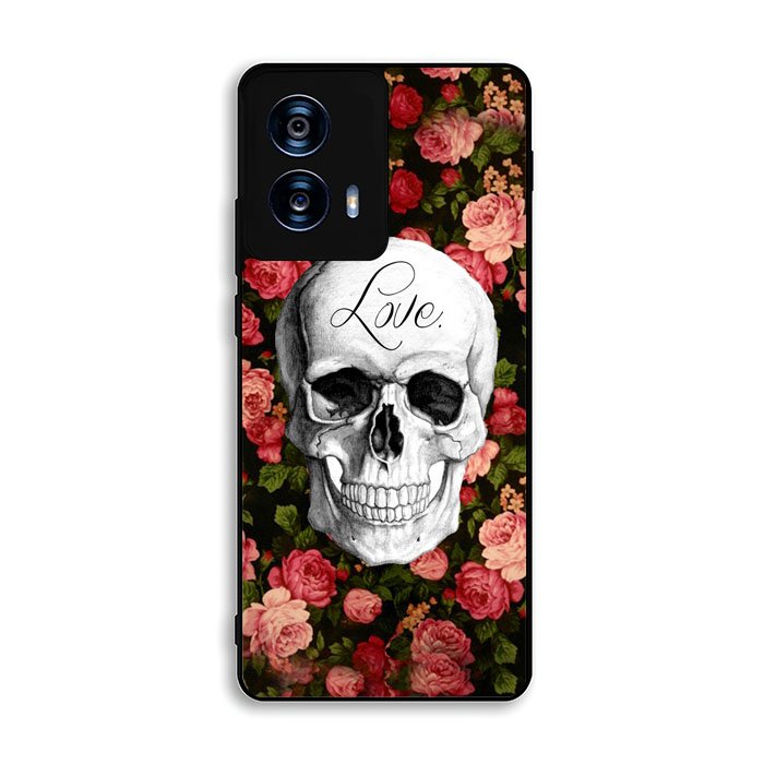 Rose Skull Motorola Moto G Power 5G 2024 Case FE2677