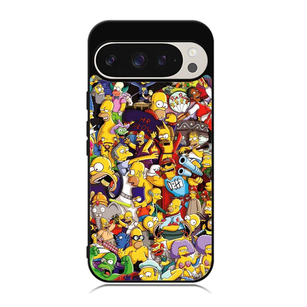 The Simpsons Collage Case Google Pixel 9 Pro XL BC2010