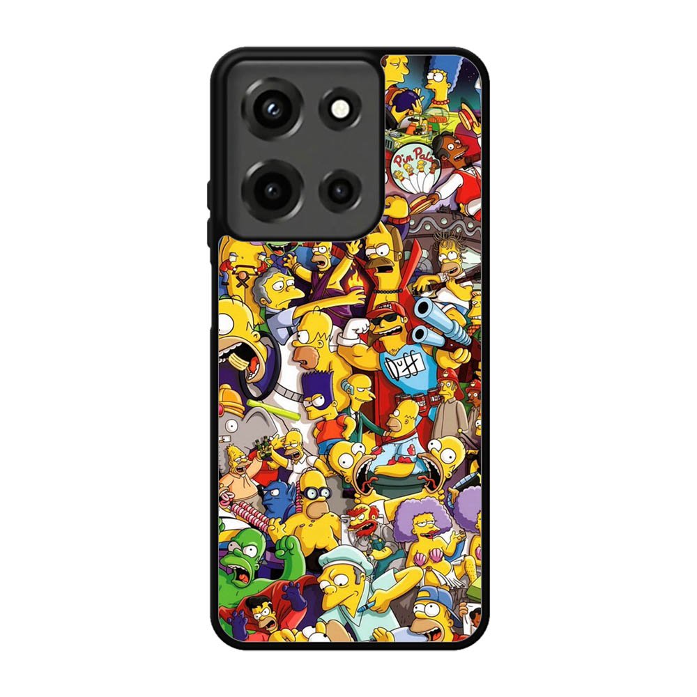 The Simpsons Collage Motorola Moto G 5G 2025 Case BC2010