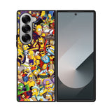 The Simpsons Collage Case Samsung Galaxy Z Fold 6 5G BC2010