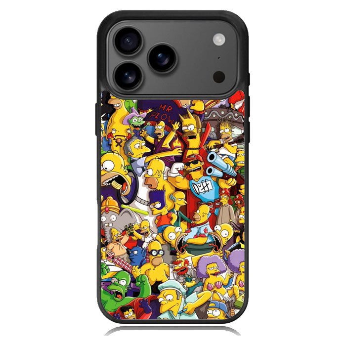 The Simpsons Collage iPhone 17 Pro Max Case BC2010