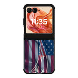 New England Patriots American Logo Motorola Moto Razr 2025/2024 , Moto Razr 60/50 Case BC2082