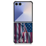 New England Patriots American Logo Samsung Galaxy Z Flip 7 Case BC2082