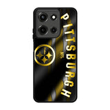 Pittsburgh NFL Gold Motorola Moto G 5G 2025 Case BC2018
