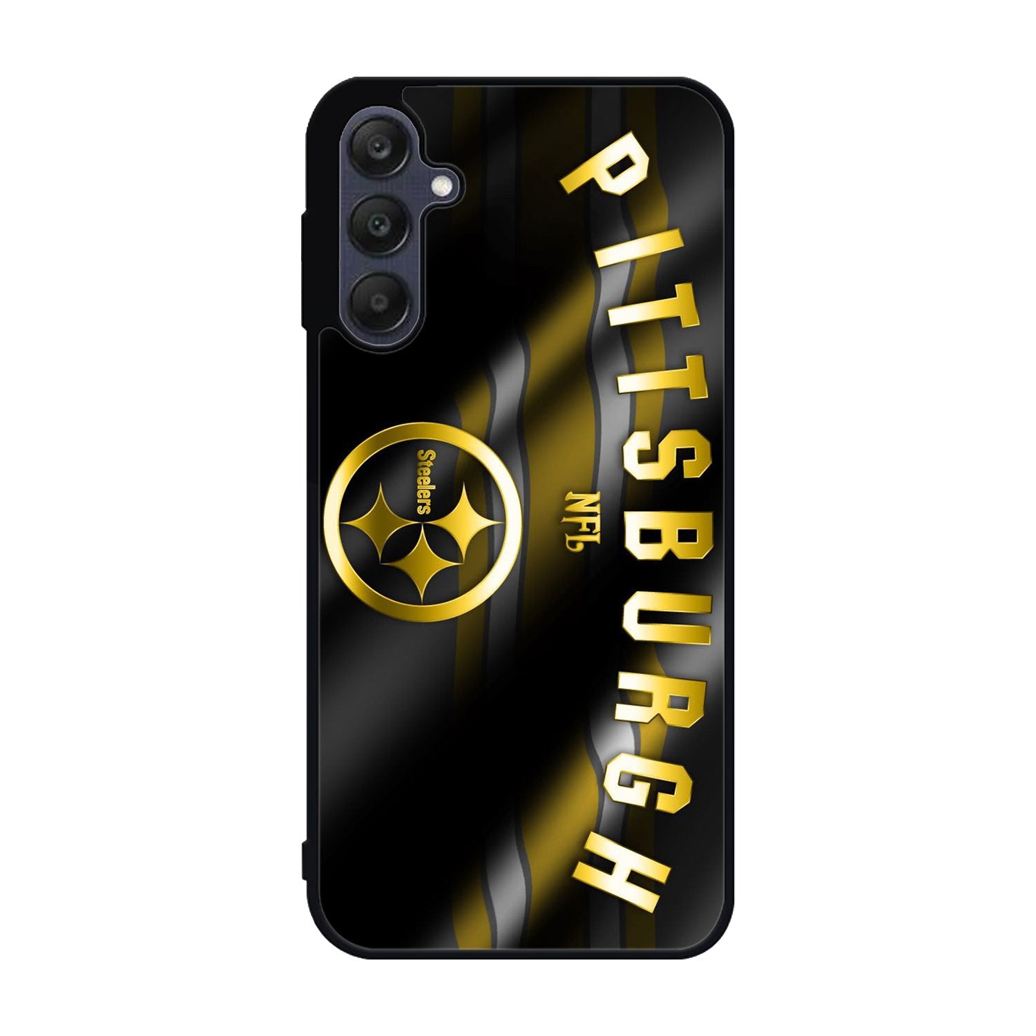Pittsburgh NFL Gold Samsung Galaxy A25 5G Case BC2018