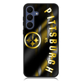 Pittsburgh NFL Gold Samsung Galaxy S25 FE Case BC2018