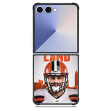The Land Cleveland Browns Samsung Galaxy Z Flip 7 Case BC2007