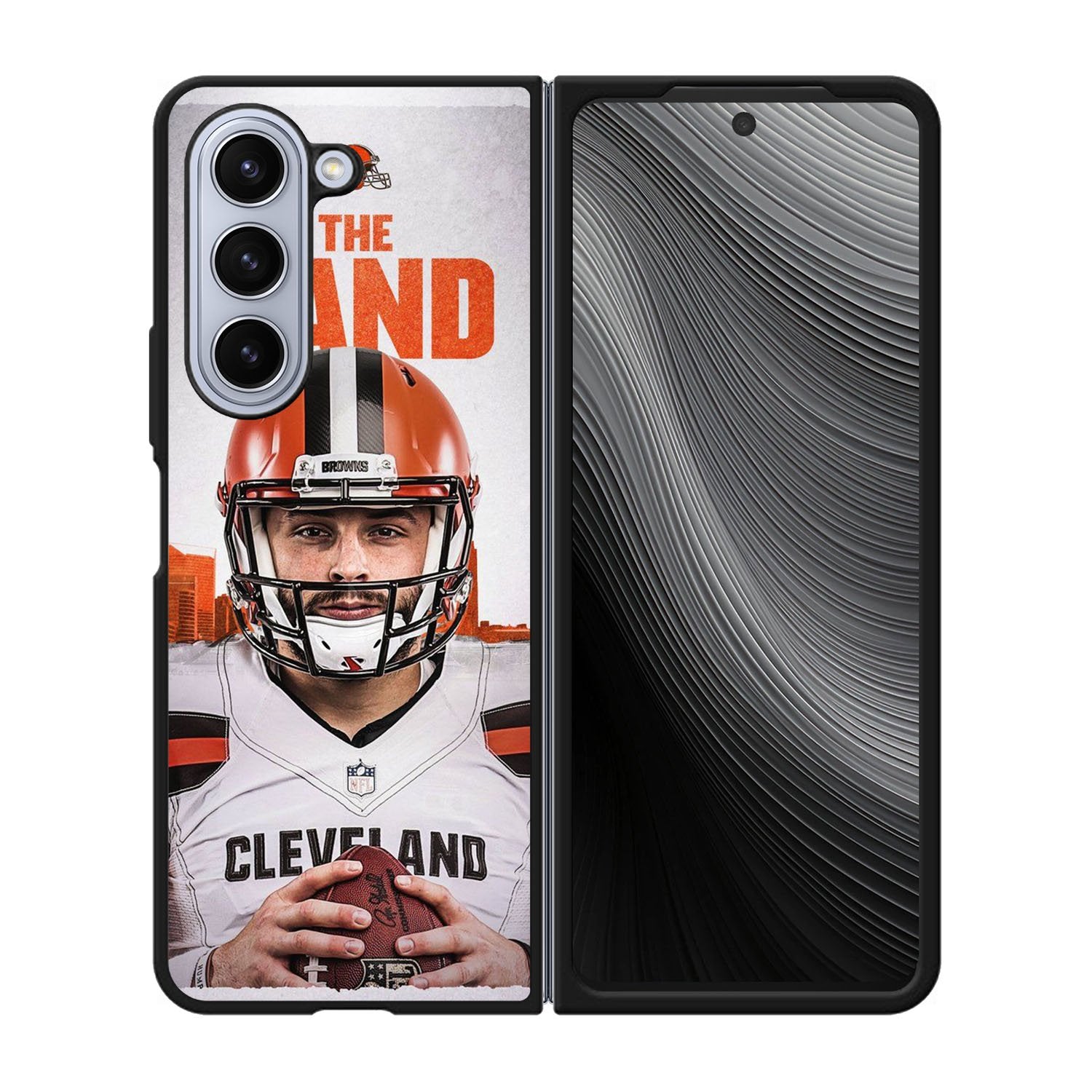 The Land Cleveland Browns Case Samsung Galaxy z Fold 5 5G BC2007