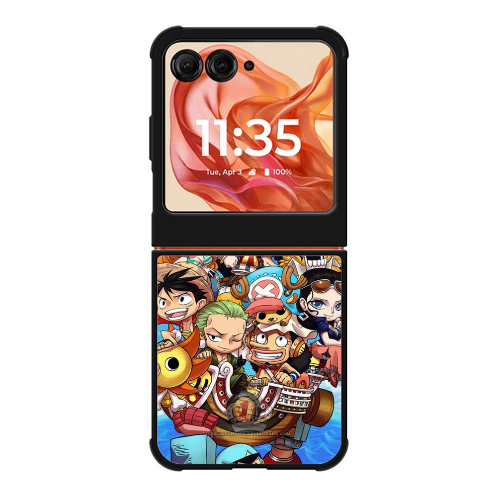One Piece Around The World Motorola Moto Razr 2025/2024 , Moto Razr 60/50 Case BC2098