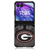 University Gegorgia Bulldogs 1st Motorola Moto Razr 2024 , Moto Razr 50 Case