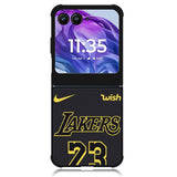 Lakers 23 LeBron Motorola Moto Razr 2024 , Moto Razr 50 Case