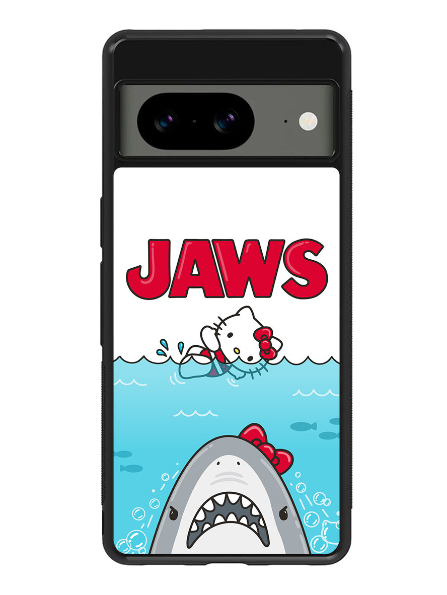Jaws Hello Kitty Google Pixel 8a Case