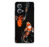 Koi Fish Watercolor Painting Motorola Moto Edge 2024 Case FE1085
