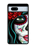 Sugar Skull Acrylic Paintin Google Pixel 7A Case