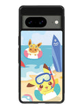 Pikachu Eevee Pokemon Google Pixel 8a Case