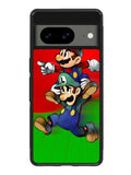 Luigi Mario Cute Cartoon Google Pixel 8a Case