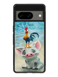 Moana Pua Pig Heihei Beach Google Pixel 8a Case