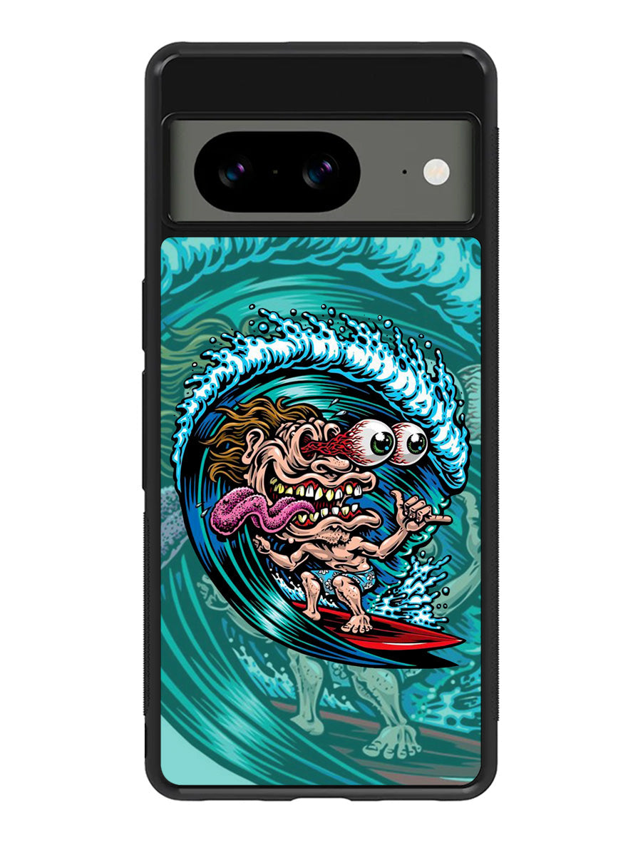 Skateboard Art Surfing Google Pixel 8a Case