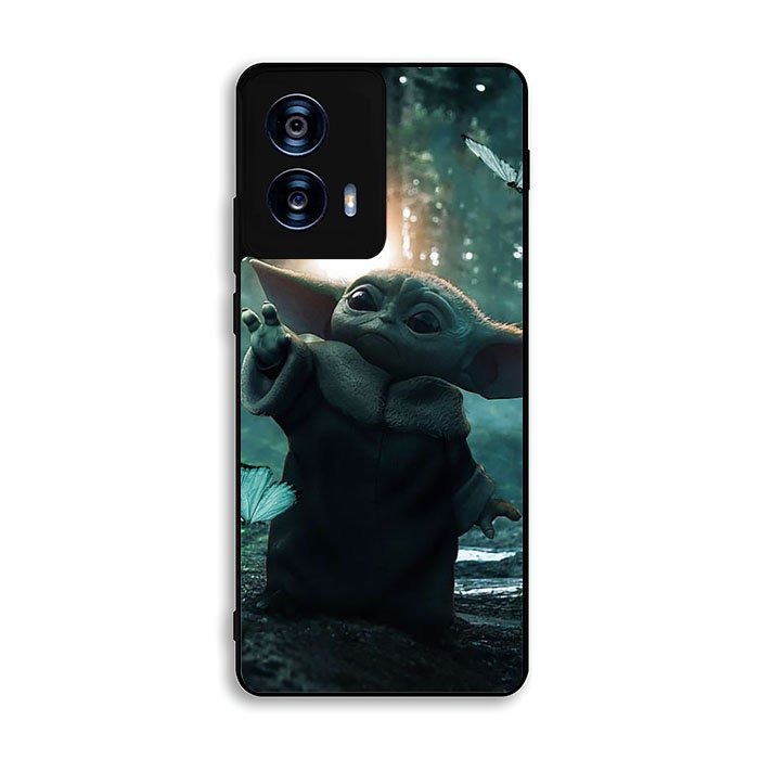 Baby Yoda In The Forest Love Butterfly Motorola Moto G Power 5G 2024 Case FE6739