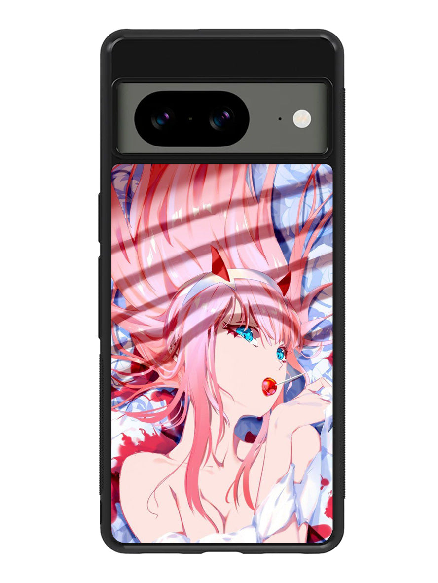Sakura Zero Two Darling Google Pixel 8a Case