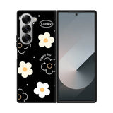 Flower black white FE0064 Samsung Galaxy Fold 7 5G Case