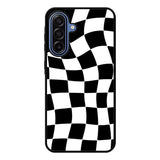 Retangel black white Samsung Galaxy A17 Case FE0536
