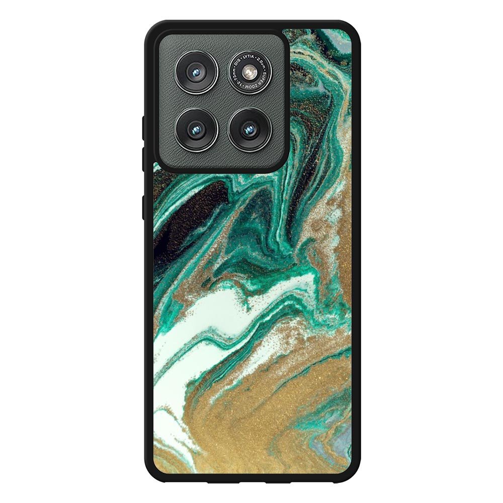 Marble green Motorola Moto Edge 2025 Case FE0421