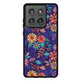 Flower violet 3D Motorola Moto Edge 2025 Case FE0282