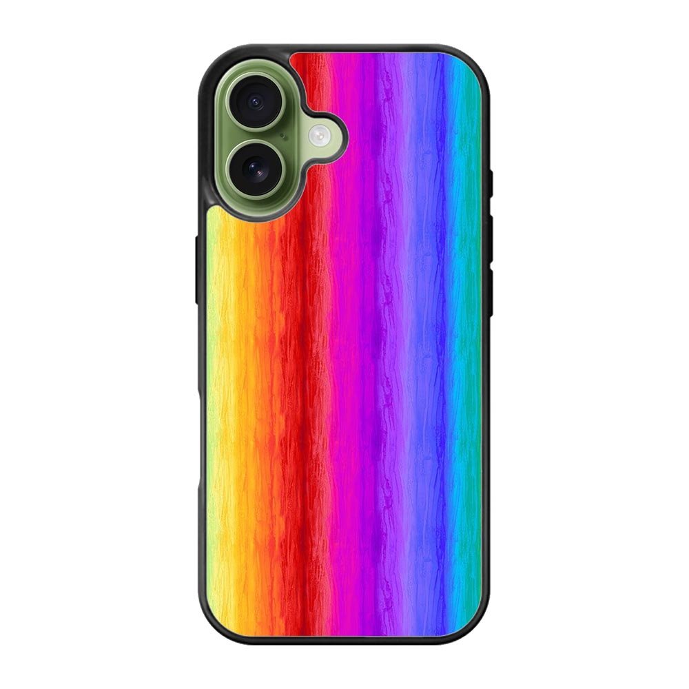 rainbow wood iPhone 17 Case FE0530