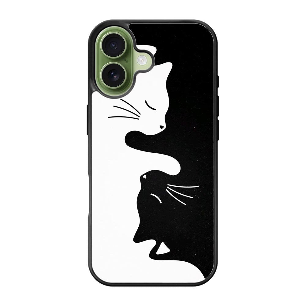 Cats yin yan iPhone 17 Case FE0150