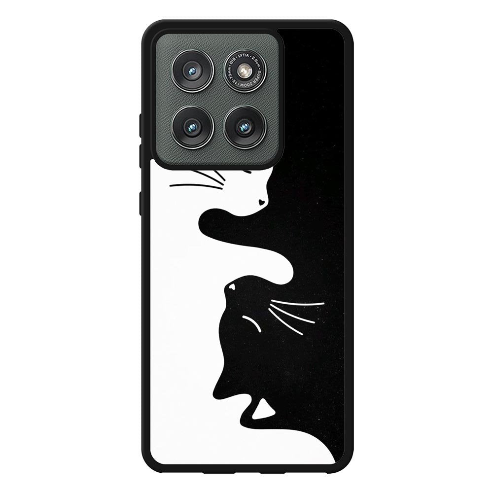 Cats yin yan Motorola Moto Edge 2025 Case FE0150