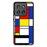 Abstract Geometric Colorful Pattern Motorola Moto Edge 2025 Case FE0008