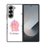 Dinosaur pink FE0118 Samsung Galaxy Fold 7 5G Case