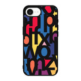 alpabet pattern iPhone 17e Case FE0027