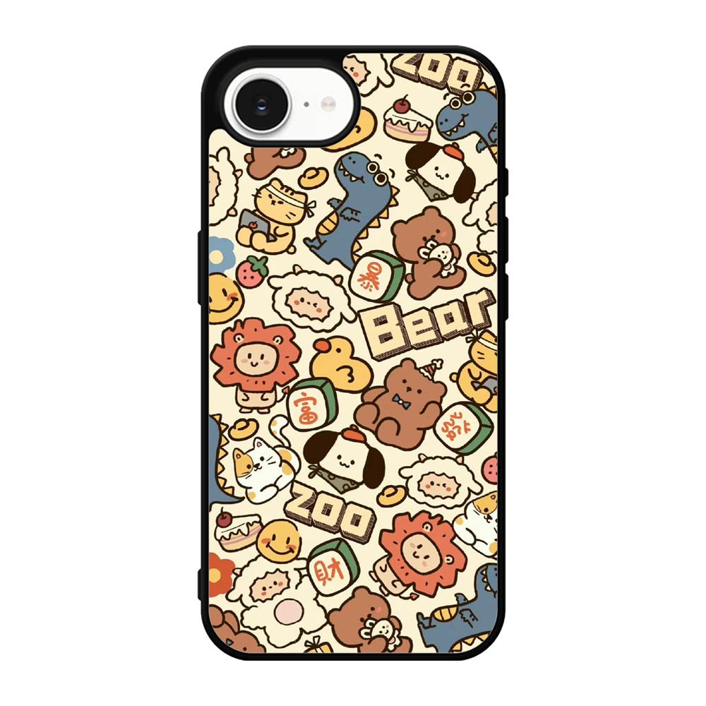 Zoo animals iPhone 17e Case FE0669