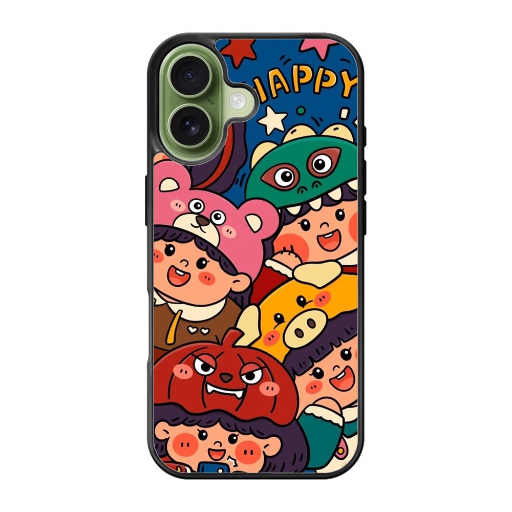 Happy face iPhone 17 Case FE0337