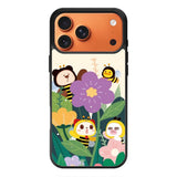 Bee animals flower iPhone 17 Pro Case FE0094