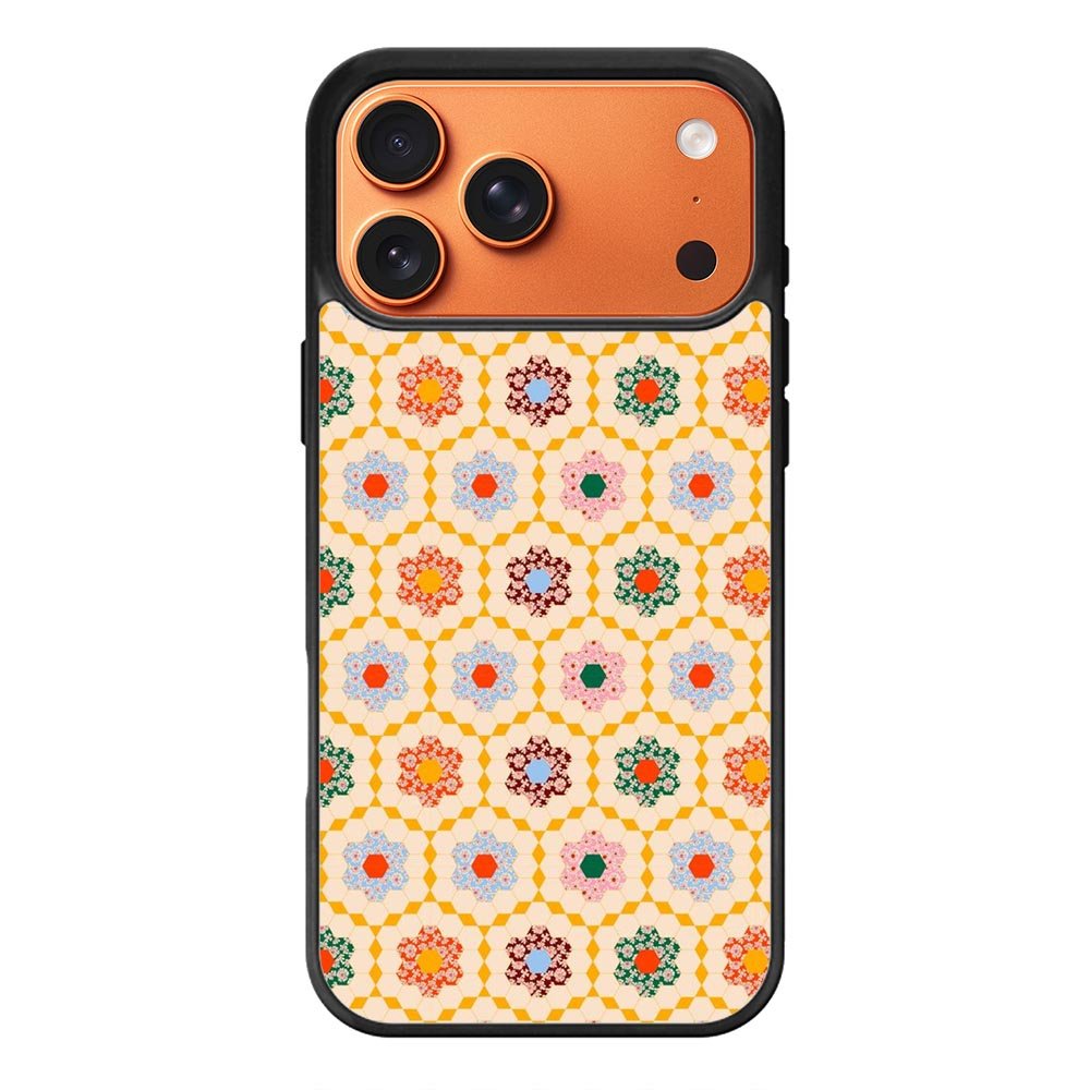batik flower iPhone 17 Pro Case FE0061