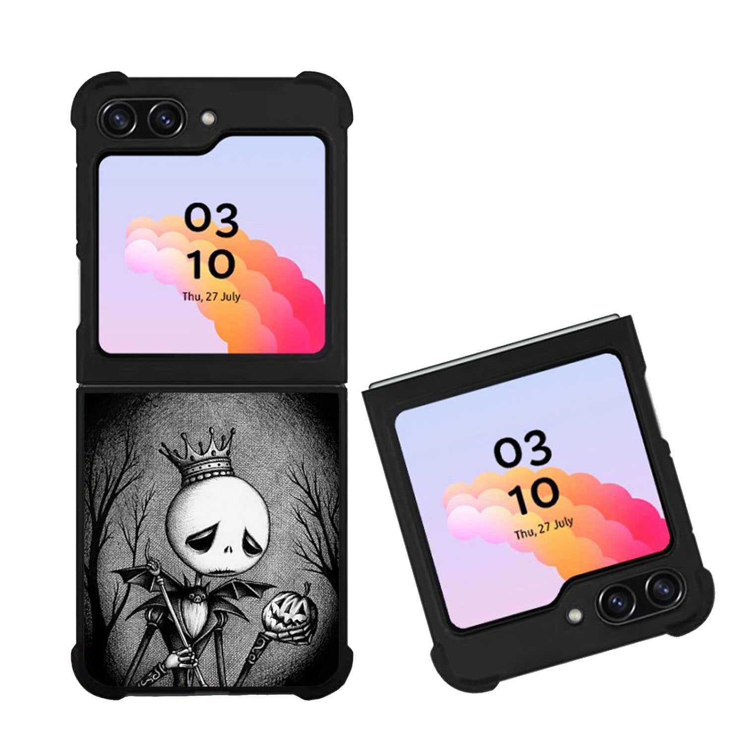 Sad Jack Skelleton Case Samsung Galaxy Z Flip 5 5G BC2805