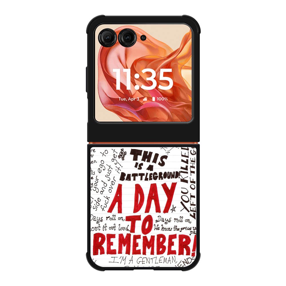 A Day To Remember WALLPAPER Motorola Moto Razr 2025/2024 , Moto Razr 60/50 Case BC2789