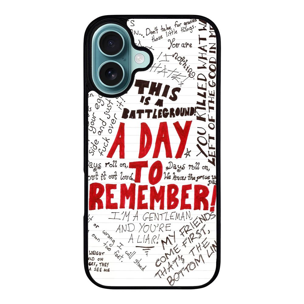 A Day To Remember WALLPAPER Case iPhone 16 Plus BC2789
