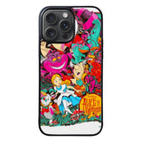 Alice In Wonderland Illustration Design Case iPhone 15 Pro BC2786